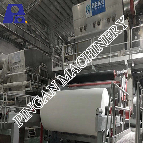 40gsm 3400mm Gauge 780m/Min Tissue Paper Machine